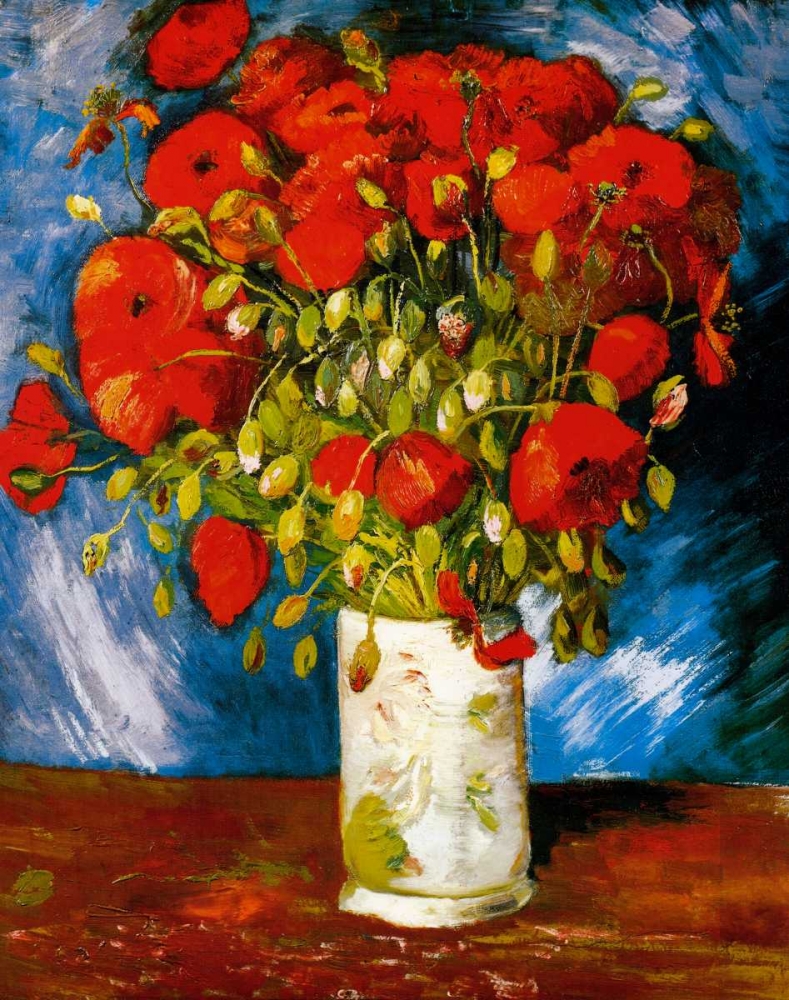 Wall Art Painting id:92948, Name: Poppies 1886, Artist: Van Gogh, Vincent