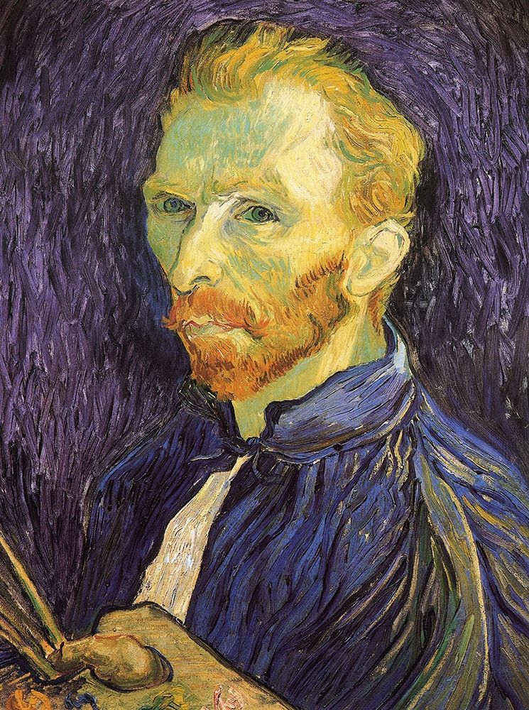 Wall Art Painting id:269897, Name: Self Portrait 1889, Artist: Van Gogh, Vincent