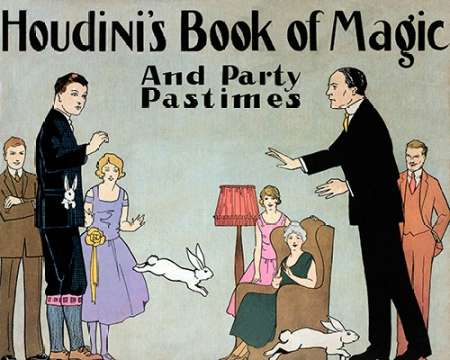 Wall Art Painting id:188344, Name: Houdinis Book of Magic and Party Pastimes, Artist: Houdini, Harry