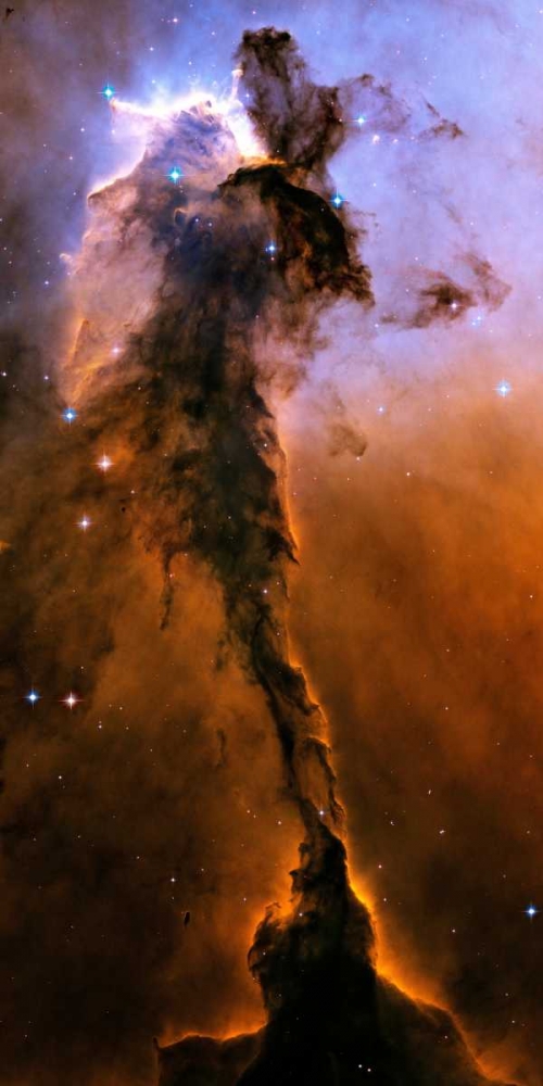 Wall Art Painting id:93060, Name: Stellar Spire in the Eagle Nebula, Artist: NASA