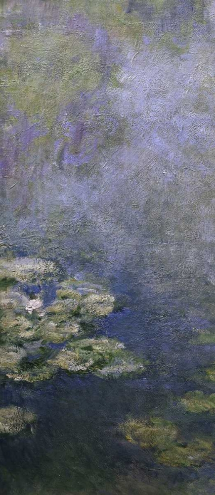 Wall Art Painting id:93078, Name: Water Lilies - Nympheas IV - left, Artist: Monet, Claude