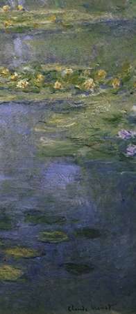 Wall Art Painting id:188454, Name: Water Lilies (Nympheas) IV (right), Artist: Monet, Claude