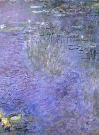 Wall Art Painting id:188455, Name: Water Lilies: Morning, c. 1914-26 (center), Artist: Monet, Claude