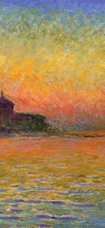 Wall Art Painting id:188461, Name: Twilight Venice (center), Artist: Monet, Claude