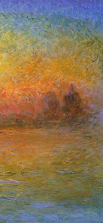 Wall Art Painting id:188462, Name: Twilight Venice (right), Artist: Monet, Claude