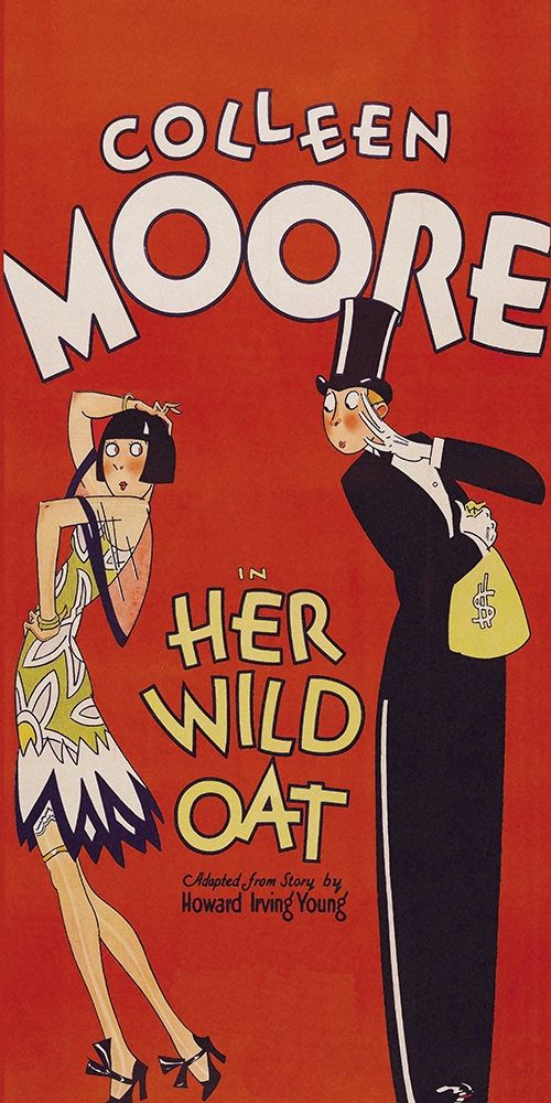 Wall Art Painting id:269743, Name: Vintage Film Posters: Her Wild Oat, Artist: Unknown