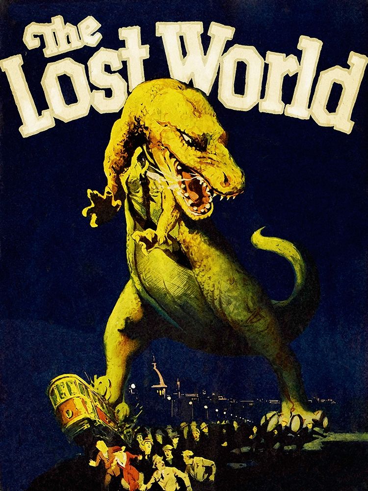 Wall Art Painting id:269749, Name: Vintage Film Posters: Lost World, Artist: Unknown