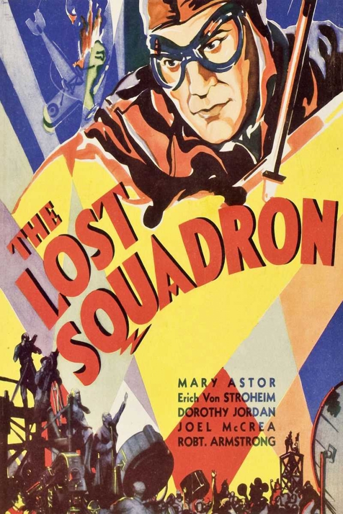 Wall Art Painting id:172420, Name: Vintage Film Posters: Lost Squadron, Artist: Unknown