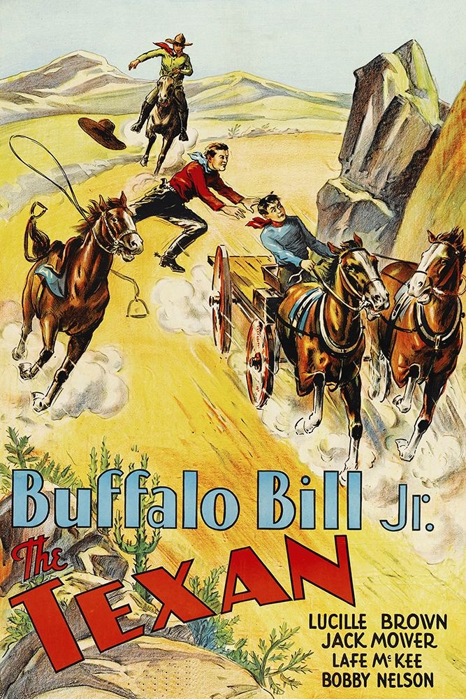 Art Print: Vintage Westerns: Texan