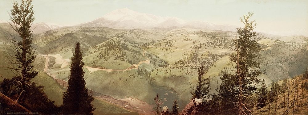 Wall Art Painting id:267740, Name: Marshall Pass, Colorado, 1899, Artist: Jackson, William Henry