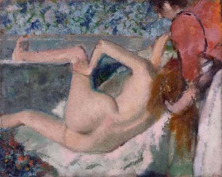 Wall Art Painting id:189002, Name: After the Bath, Artist: Degas, Edgar