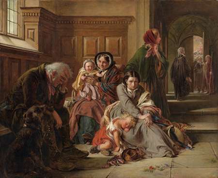 Wall Art Painting id:189136, Name: Waiting for the Verdict, Artist: Solomon, Abraham