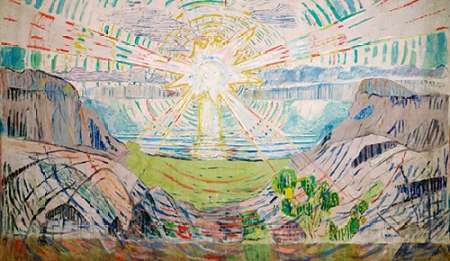 Wall Art Painting id:189532, Name: The Sun, 1910-1911, Artist: Munch, Edvard