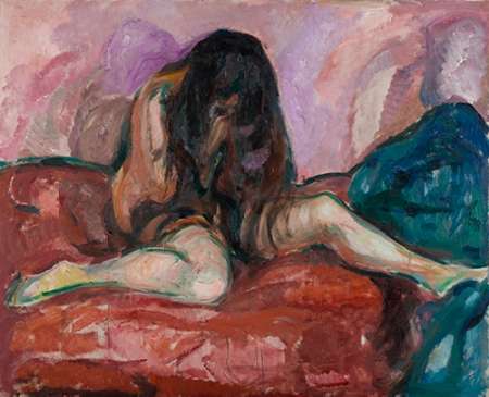 Art Print: Weeping Nude. 1913-1914