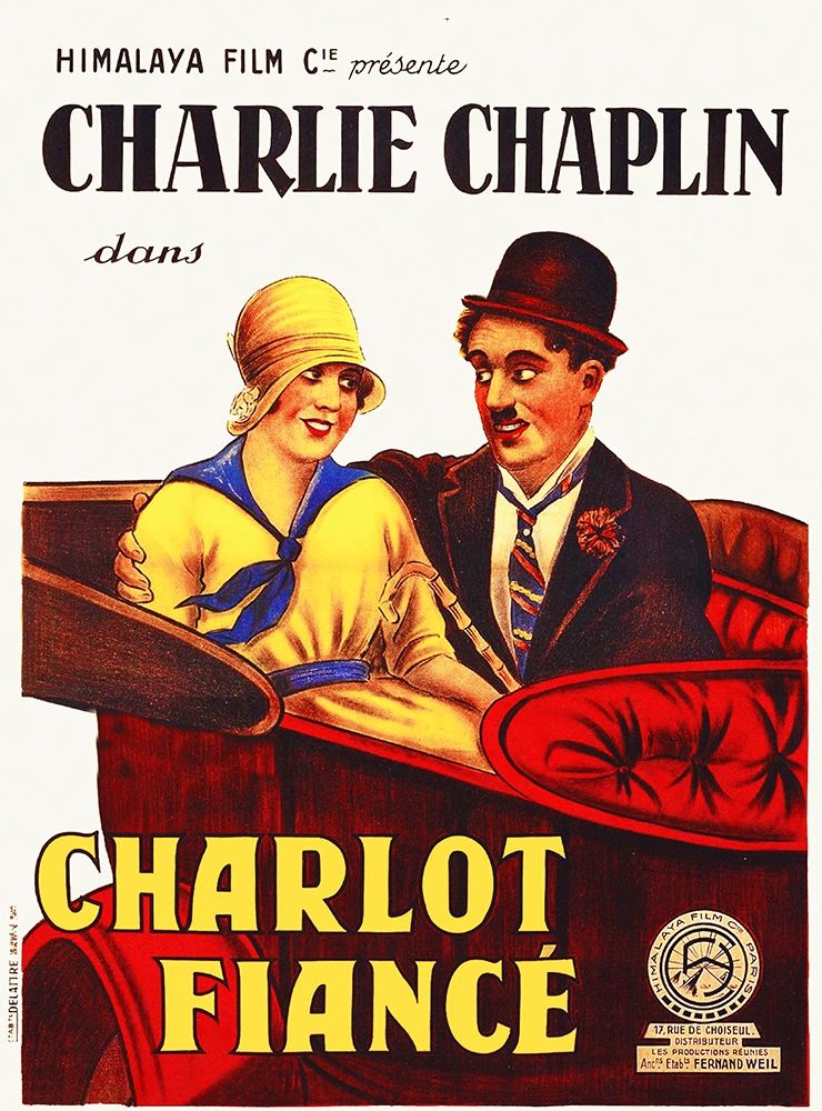Wall Art Painting id:271149, Name: Charlie Chaplin, The Jitney Elopement, 1915, Artist: Hollywood Photo Archive