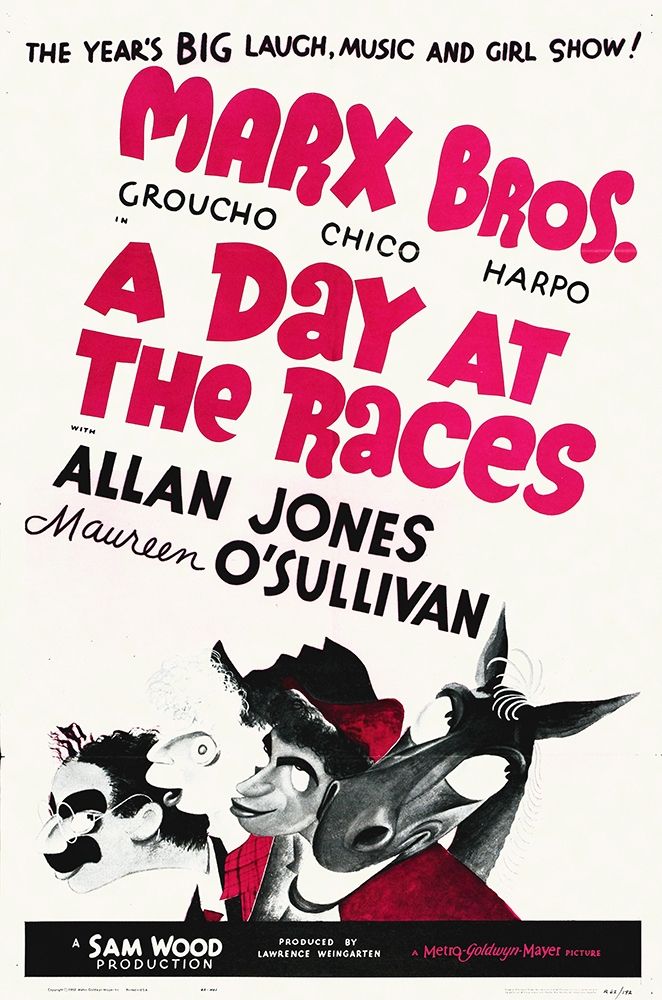 Wall Art Painting id:271745, Name: Marx Brothers - A Day at the Races 09, Artist: Hollywood Photo Archive