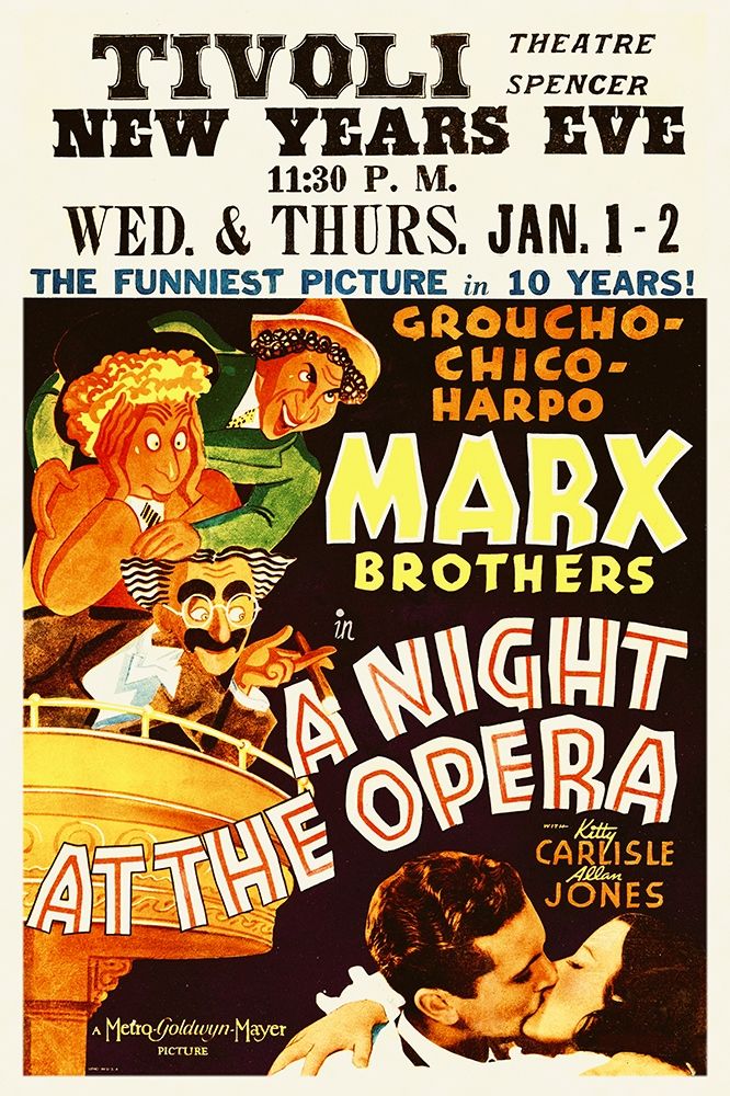 Wall Art Painting id:271750, Name: Marx Brothers - A Night at the Opera 04, Artist: Hollywood Photo Archive