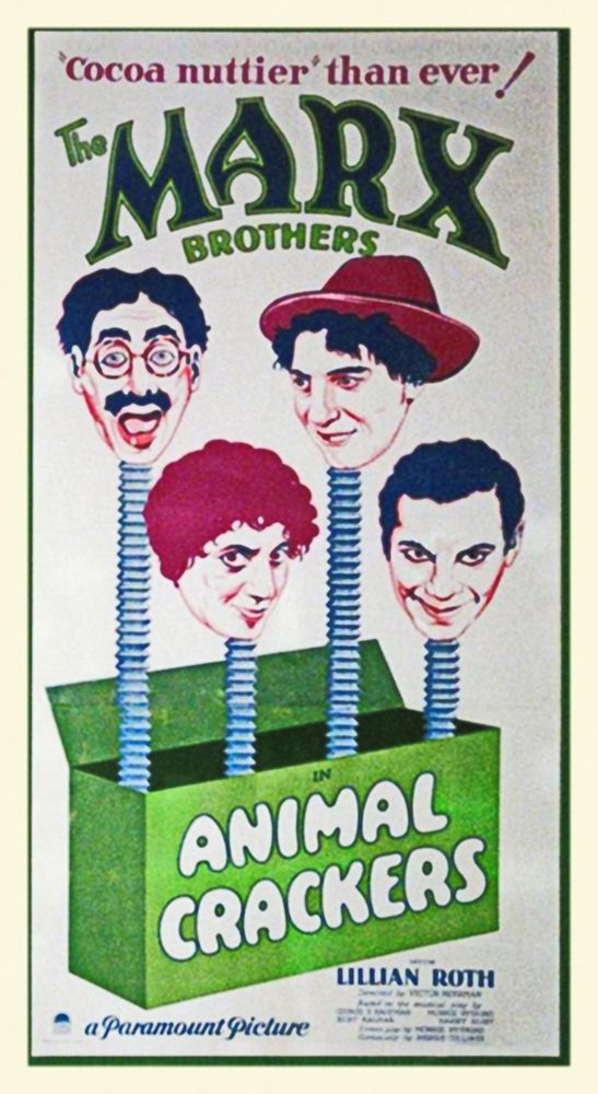 Wall Art Painting id:271755, Name: Marx Brothers - Animal Crackers 01, Artist: Hollywood Photo Archive