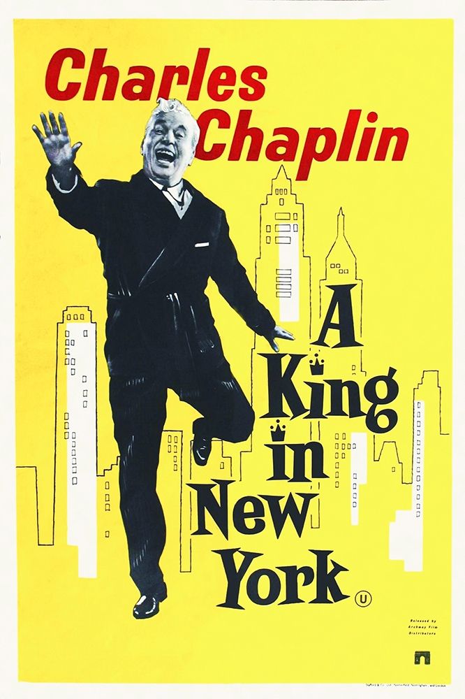 Wall Art Painting id:271842, Name: Charlie Chaplin - A King in New York, 1957, Artist: Hollywood Photo Archive