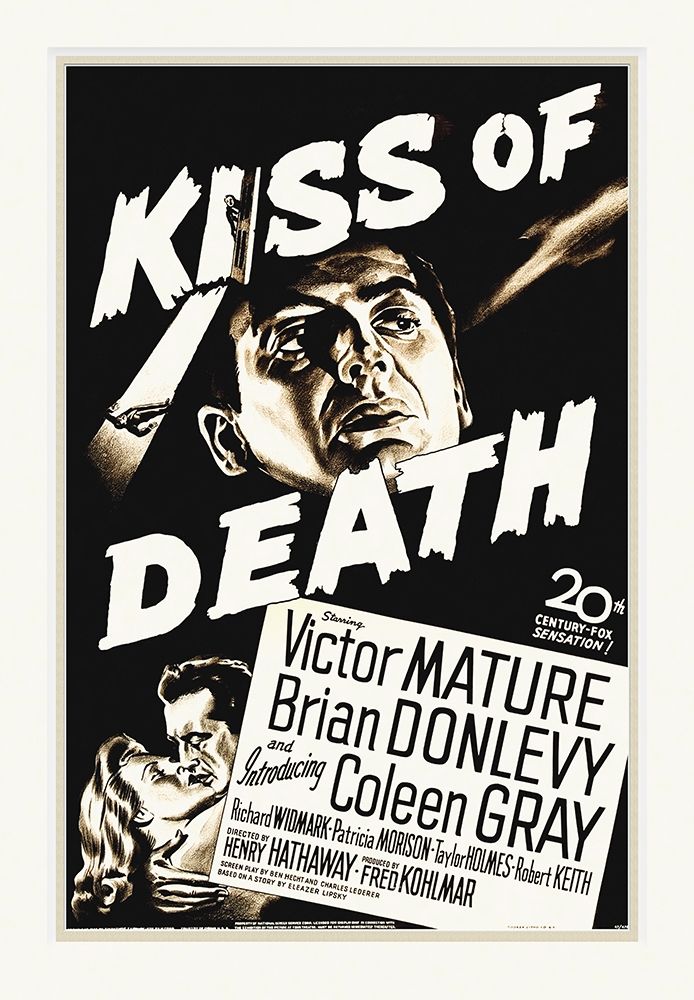 Wall Art Painting id:272400, Name: Kiss Of Death, Artist: Hollywood Photo Archive