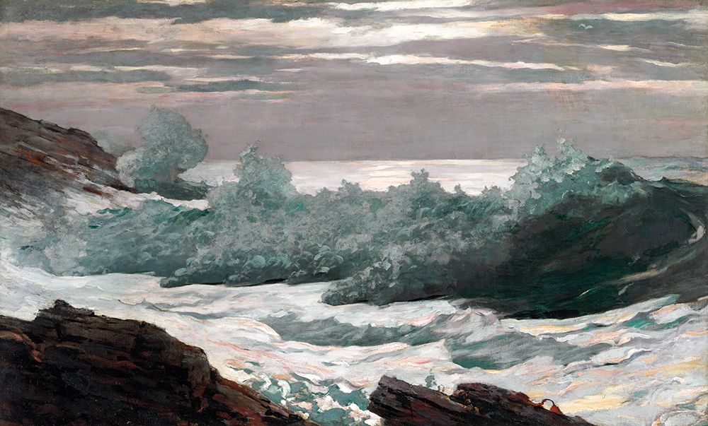 Wall Art Painting id:337347, Name: Early Morning After a Storm at Sea, Artist: Homer, Winslow