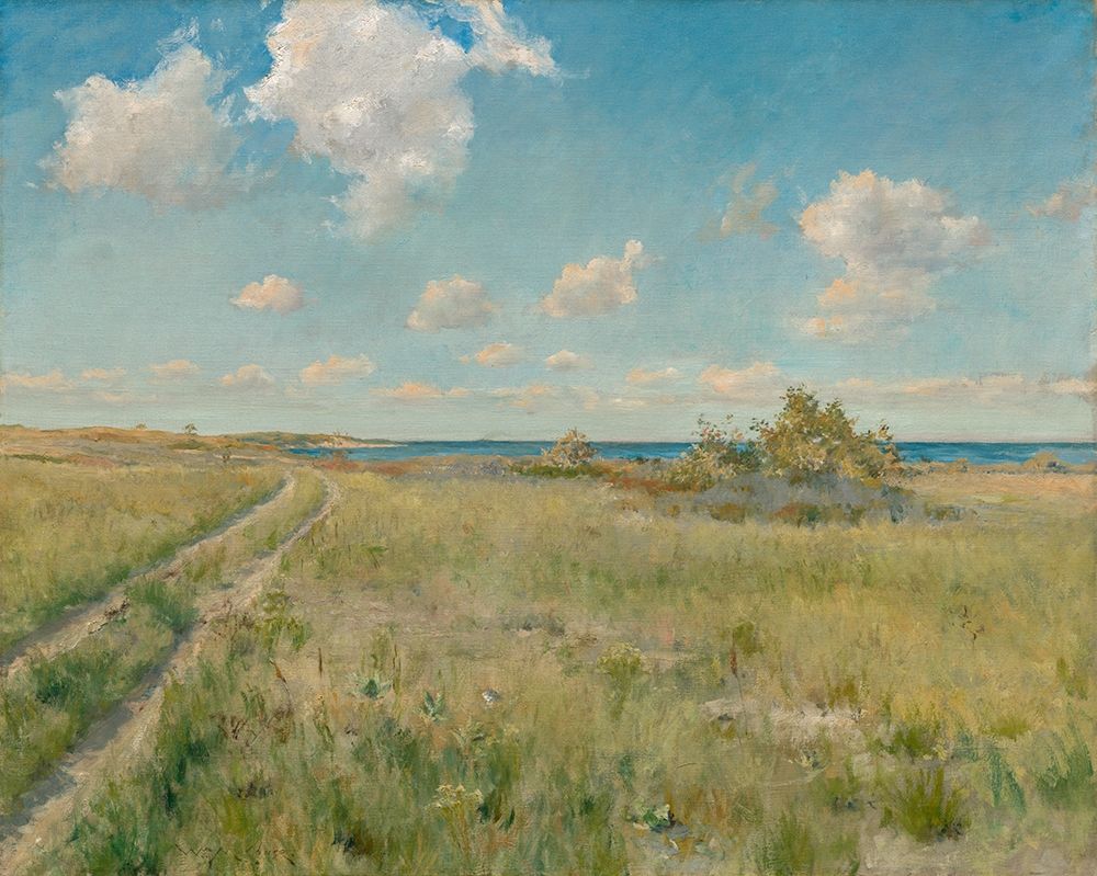 Wall Art Painting id:337362, Name: The Old Road to the Sea, Artist: Chase, William Merritt