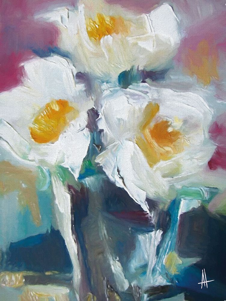 Wall Art Painting id:283129, Name: Wild Roses I, Artist: Thouthip, Anne