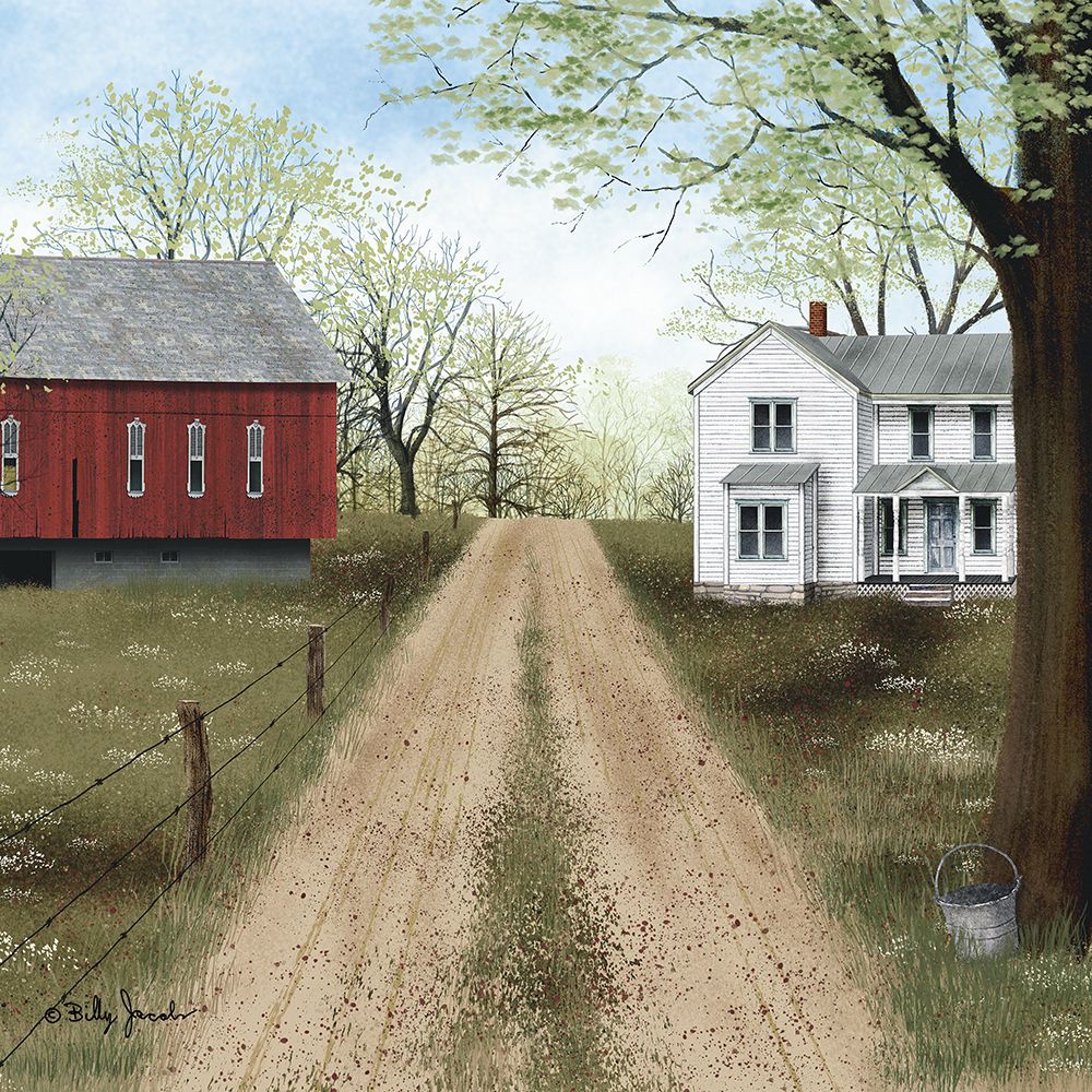 Wall Art Painting id:715975, Name: Warm Spring Day II, Artist: Jacobs, Billy