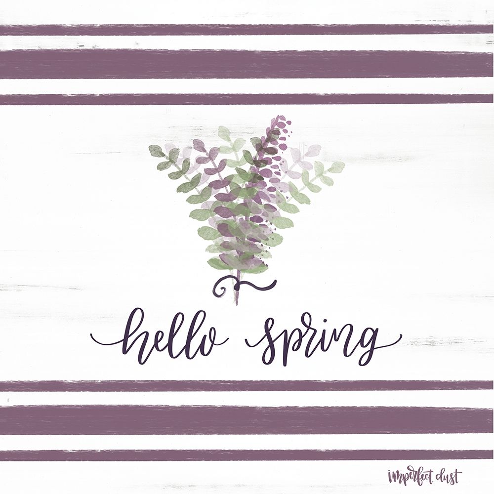 Wall Art Painting id:281645, Name: Hello Spring, Artist: Imperfect Dust