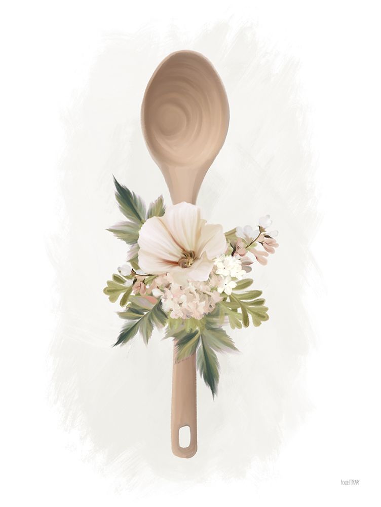 Wall Art Painting id:743322, Name: Kitchen Bouquet Spoon, Artist: House Fenway