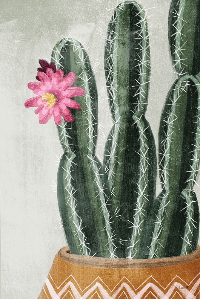 Wall Art Painting id:363735, Name: Flowering Cactus, Artist: House Fenway