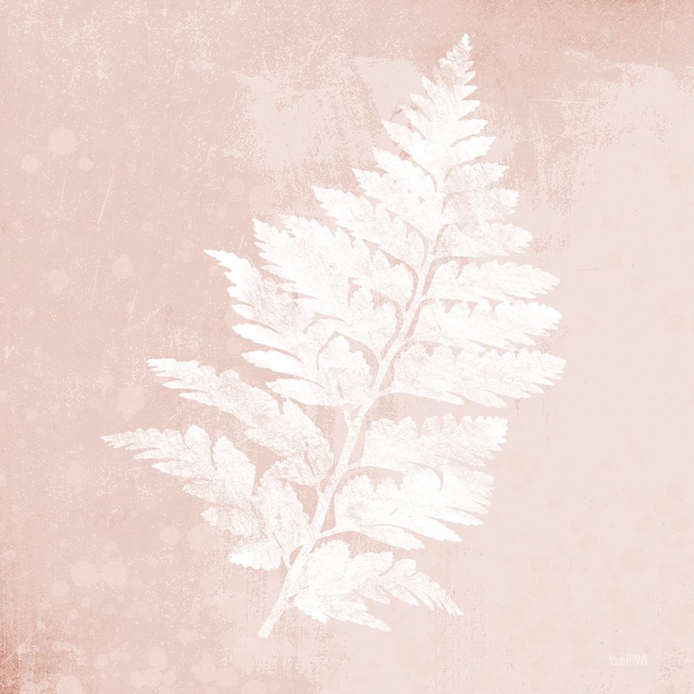 Wall Art Painting id:363738, Name: Blush Fern II, Artist: House Fenway