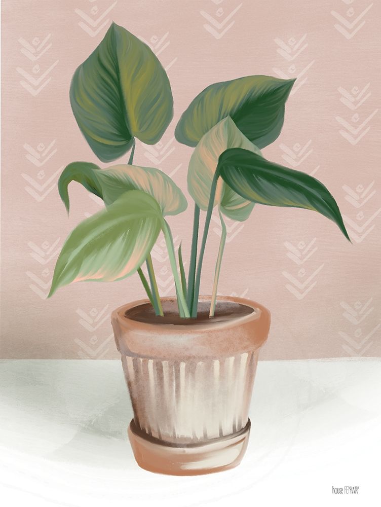 Wall Art Painting id:430584, Name: House Prayer Plant, Artist: House Fenway