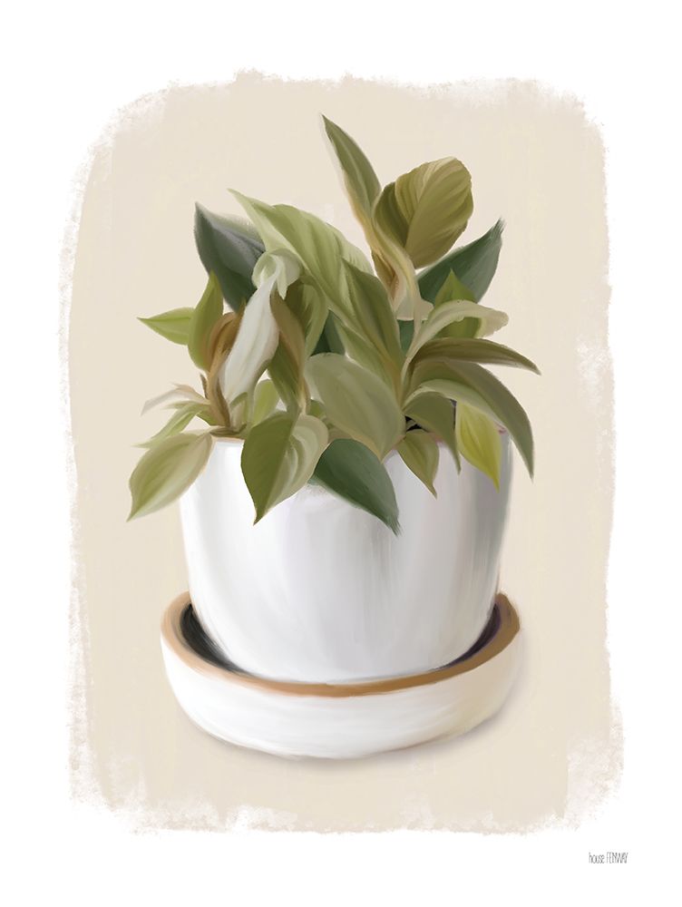 Wall Art Painting id:460476, Name: House Plant III, Artist: House Fenway