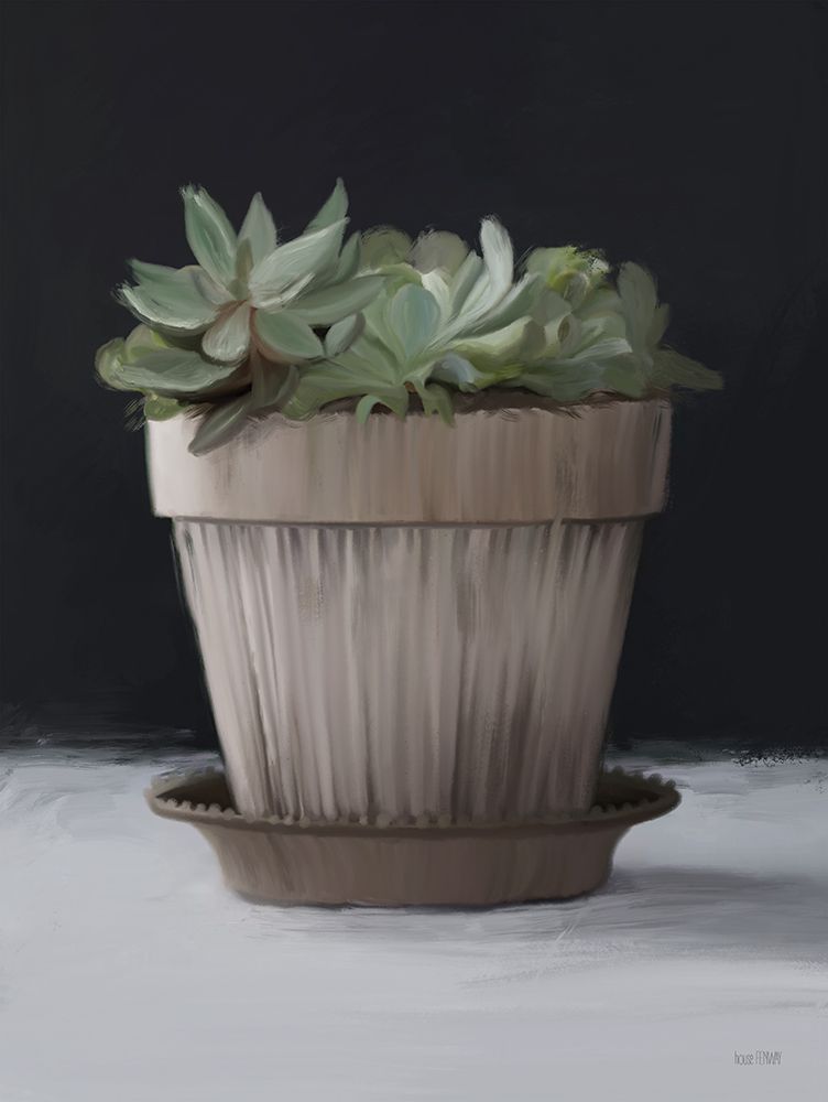 Wall Art Painting id:491136, Name: Farmhouse Succulent, Artist: House Fenway