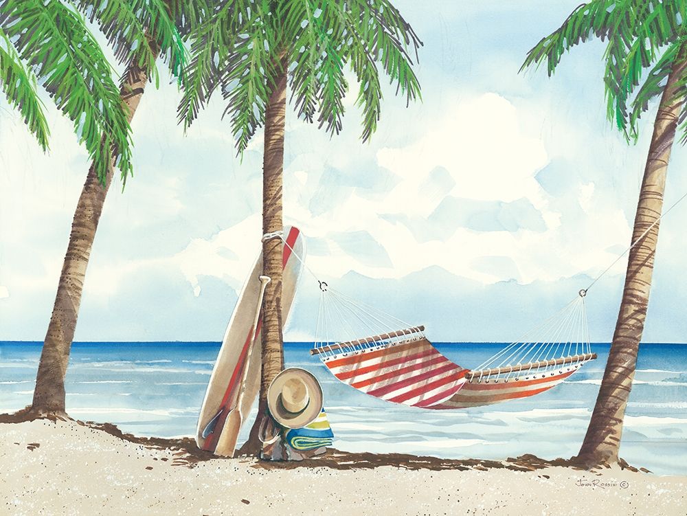 Art Print: Under the Palms