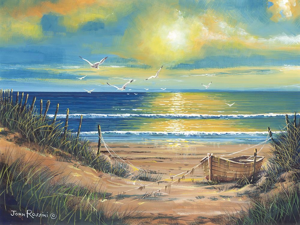 Art Print: Tranquil Sunset