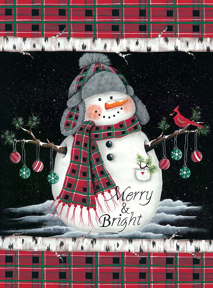 Wall Art Painting id:264401, Name: Merry and Bright, Artist: Kennedy, Lisa