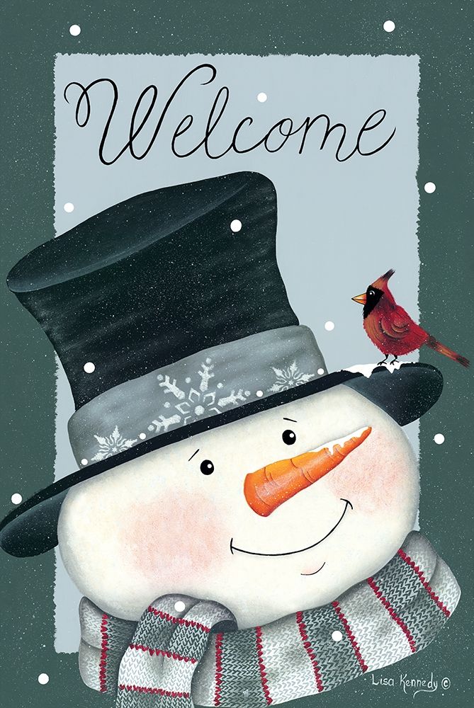 Wall Art Painting id:325925, Name: Cardinals Welcome, Artist: Kennedy, Lisa
