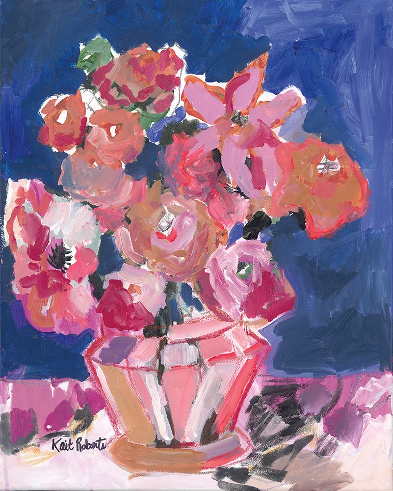 Wall Art Painting id:447314, Name: Flowers for Barbara, Artist: Roberts, Kait