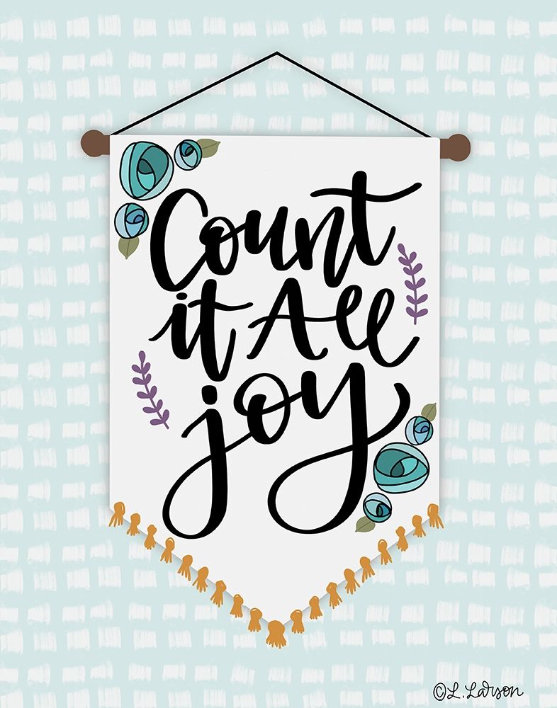 Art Print: Count It Are Joy