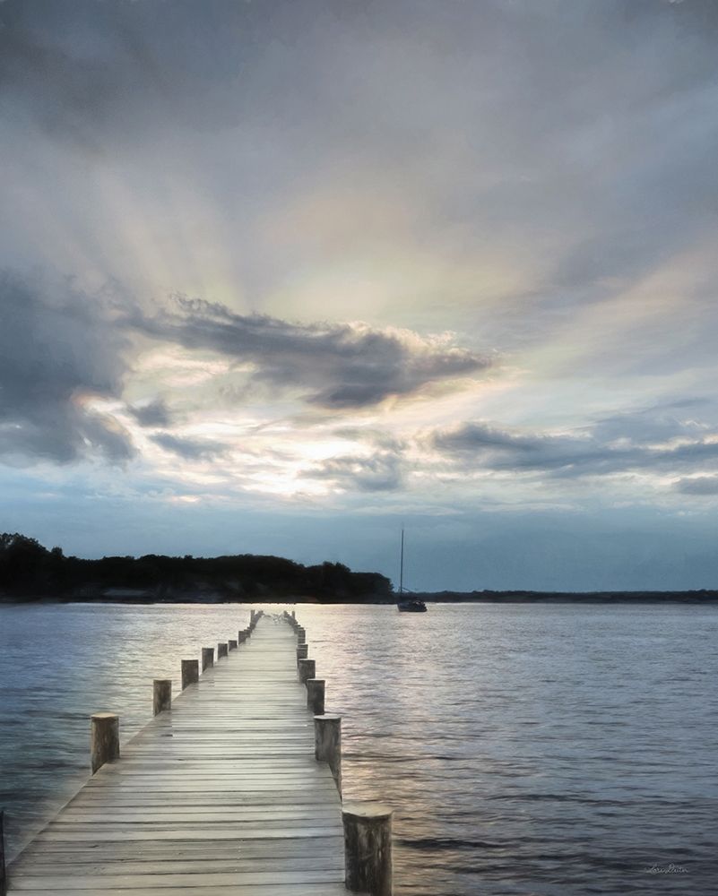 Wall Art Painting id:428751, Name: Sunset on the Bay, Artist: Deiter, Lori