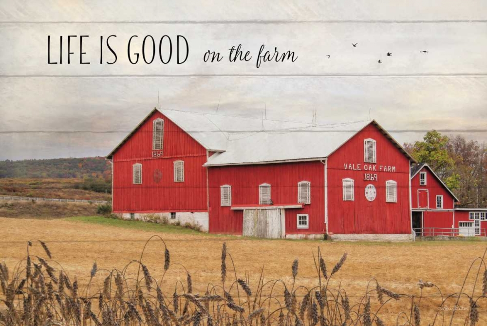 Wall Art Painting id:142848, Name: Life is Good on the Farm, Artist: Deiter, Lori