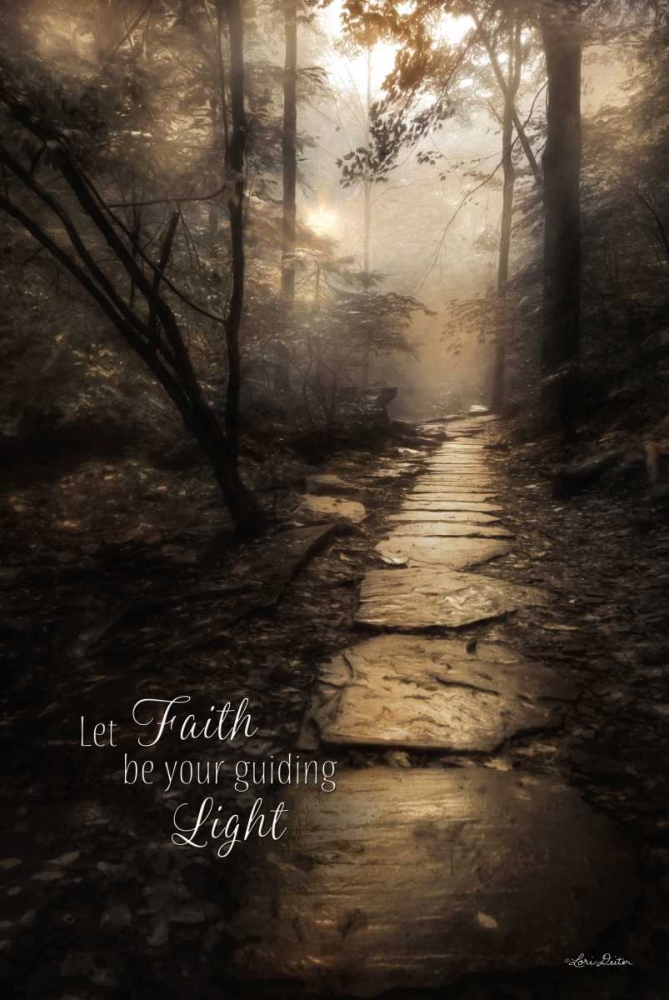 Wall Art Painting id:169774, Name: Let Faith be Your Guiding Light, Artist: Deiter, Lori
