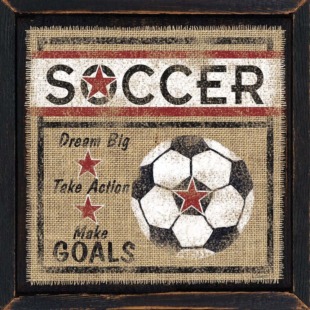 Wall Art Painting id:99798, Name: Soccer, Artist: Spivey, Linda