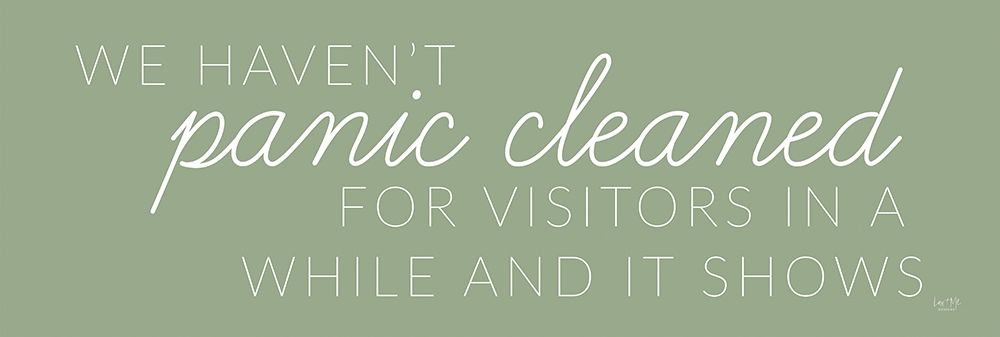 Wall Art Painting id:352997, Name: Panic Cleaned, Artist: Lux + Me Designs