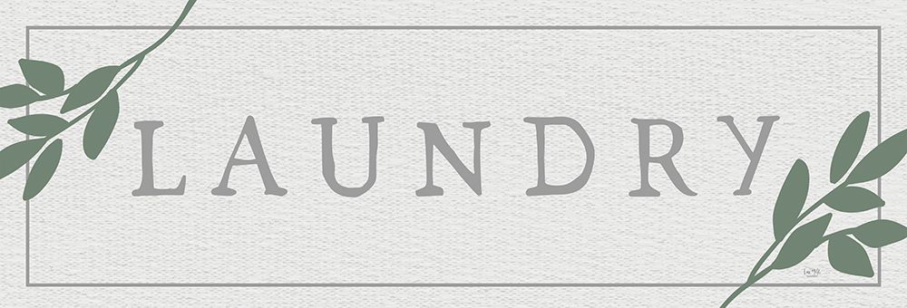 Wall art: Laundry, by Lux + Me Designs