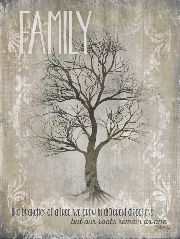 Wall Art Painting id:95851, Name: Family - Like Branches of a Tree, Artist: Rae, Marla