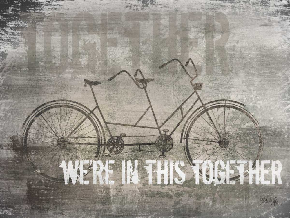 Wall Art Painting id:95853, Name: Were in This Together, Artist: Rae, Marla