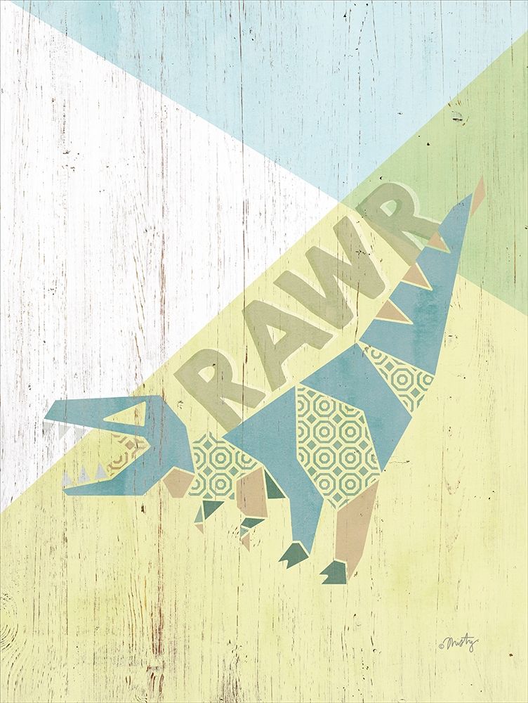 Art Print: Rawr Dinosaur